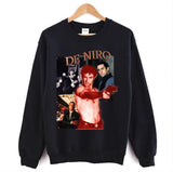 90s Collage Design Robert De Niro Actor Unisex Sweatshirt