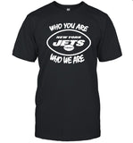 Garrett Wilson Wearing Who You Are Who We Are Shirt