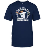 Justin Novak Wearing Logan Gilbert Is For The People Shirt