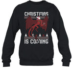 Limited My Mom's Basement Christmas Is Coming Ugly Shirt