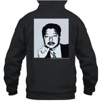Jake Shane Wearing Mr Chow Andy Warhol Portrait Of Michael Chow Hoodie