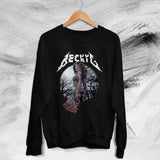 Black Metal Graphic Becky G Karol G Reggaeton Rapper Latin Trap Artist Unisex Sweatshirt