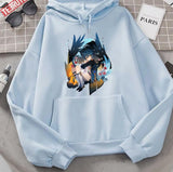 Black Wings Genshin Impact Xingqiu Unisex Hoodie