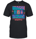 Goose September 6 & 7, 2024 Saratoga Performing Arts Center, Saratoga Springs, NY Shirt Tour