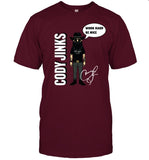 Cody Jinks Work Hard Be Nice Heather Maroon Youth Shirt New