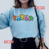 90s Design Dancing Keith Haring Unisex T-Shirt