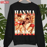 90s Chemise Baki The Grappler Baki Hanma Gym Baki Hanma Retro Unisex Sweatshirt
