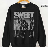 90s Black And White Sweet Unisex T-Shirt