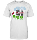 Khamzat Chimaev From The River To The Sea Palestine Will Be Free Shirts_1