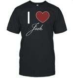 Joshfanpage888 I Love Josh Shirts