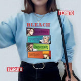 Bleach Anime Retro Design Main Roles Unisex T-Shirt