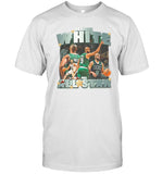 Jayson Tatum Wearing Derrick White All Star T-Shirt