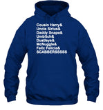 Kierra Lewis Cousin Harry & Uncle Sirius & Daddy Snape Hoodie_1
