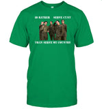 Id Rather Serve Cunt Than Serve My Country My Chemical Romance Shirt