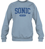Jahmyr Gibbs Wearing Sonic Since 1953 Sweatshirt
