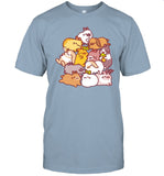 2024 Theyetee Bunny Pile T Shirt