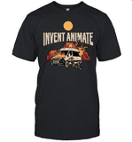 Invent Animate Car Fire T Shirt