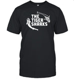John Warmb Wearing The Tiger Sharks Shirt
