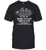 Coelacanth Born to Live Tee