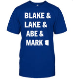 Katie Ward Blake & Lake & Abe & Mark T-Shirt