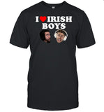 I Love Irish Boys Nogla Terroriser T Shirt
