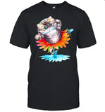 Kitten Ballerina Daisy Flower Dance Persian Cat shirt