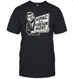 Ian Smith Wearing Aipac Is A Foreign Agent John F. Kennedy Shirt