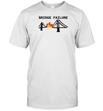 Isawken Wearing Bridge Failure Shirt