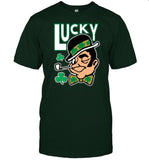Jayson Tatum Wearing Lucky Celtics Shirt