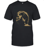 Liam Gallagher Definitely Maybe 30 Gold Photo Shirt