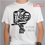 90s Camera Design Vivian Maier Unisex T-Shirt