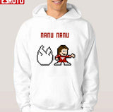 8bit Mork Robin Williams Nanu Nanu Unisex Hoodie