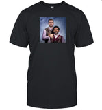 Kyle Istook Wearing Luka And Kyrie Step Brothers T-Shirt