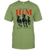 Ian Munsick She Loves Him More Sage Shirt
