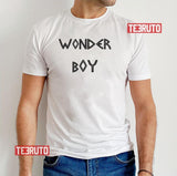 Black Wonderboy Font Logo Unisex T-Shirt