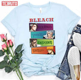 Bleach Anime Retro Design Main Roles Unisex T-Shirt
