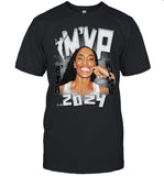 A'ja Wilson 2024 MVP T-shirt Playa Society