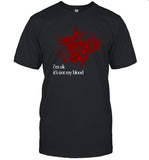Ken Carson I'm Ok It's Not My Blood Black T-Shirt