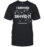 I Survived Snowvid-21 #Floridastrong shirt