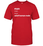 Adult Human Male T-Shirt