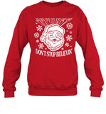 Journey Don't Stop Believin' Santa T-Shirt