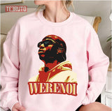 Black Red French Hiphop Rapper Werenoi Unisex T-Shirt