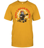 Limited Willie Nelson Have A Willie Nice Day Cartoon Shirt