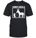 I Don’t Give A Rats Donkey Tee Ladyvhs
