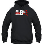 Keith Battle Wearing All Gas God No Brakes Hoodie