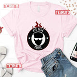 Black Logo Big Face Coffee Unisex T-Shirt