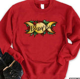 Blessed Be Yule Triple Moon Unisex Sweatshirt