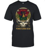 Limited 2024 Grateful Dead Pennsylvania United States T-Shirt