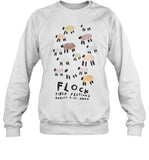 Flock Fiber Festival August 9-11 2024 Seattle, WA Event Shirt