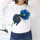Black Mokona Flower Xxx Holic Unisex Sweatshirt